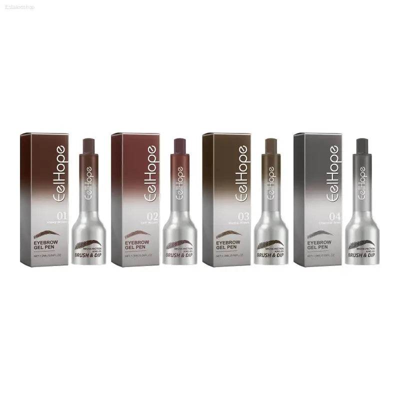 Long-Lasting Air Cushion Brow Cream for Natural Shaped Eyebrows - Estalios