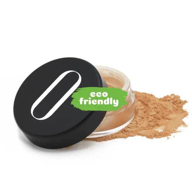 Loose Mineral Highlighter for Lasting Shine in a Clear Jar - Estalios