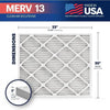 MADE IN USA - MERV 13 HVAC Air Filters for Allergies - Estalios
