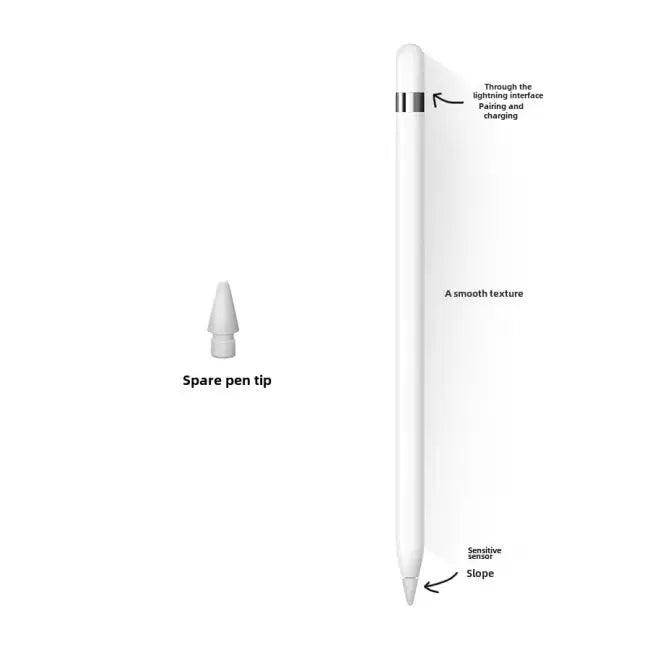 Magnetic Cap White Stylus for Apple Pencil Drawing Perfected - Estalios