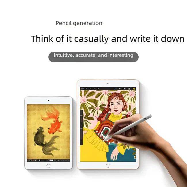 Magnetic Cap White Stylus for Apple Pencil Drawing Perfected - Estalios