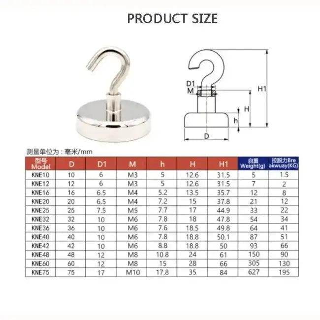 Magnetic Kitchen Magic: Sleek Silver Hooks for Easy Access - Estalios