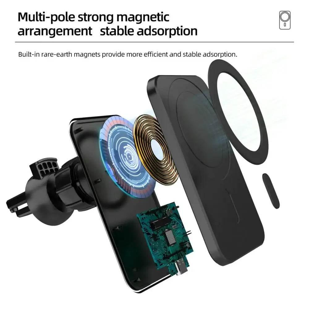 Magnetize Your Ride: Wireless Car Charger! - Estalios