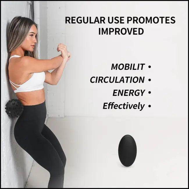 Revitalize Your Muscles with the Black Remote Massage Ball - Estalios