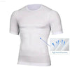 Men Body Shapers Fitness Elastic Tight Fitting Shirt Tank Top - Estalios