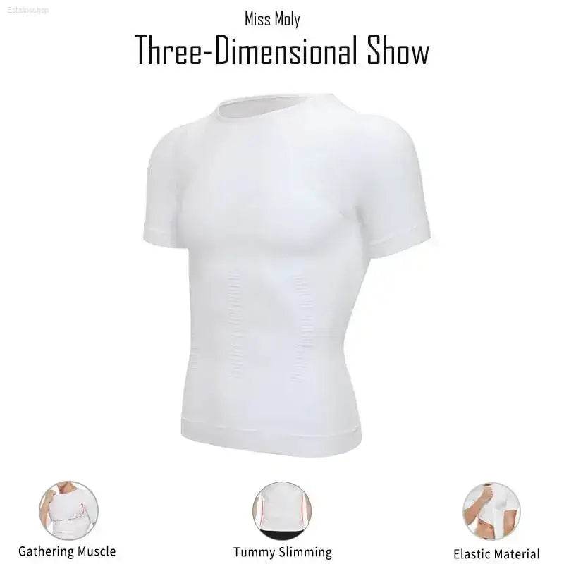Men Slimming Body Shaper Belly Control Vest for Posture - Estalios