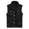 Men's New Fashion Sleeveless Denim Vest for Autumn Casual Wear - Estalios