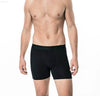 Men's Premium Cotton Boxer Briefs 2 Pack Black - Estalios