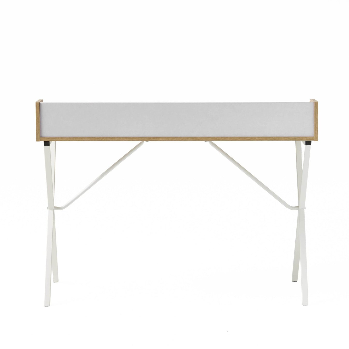 X Marks the Spot: The White and Wood Wonder Desk! - Estalios