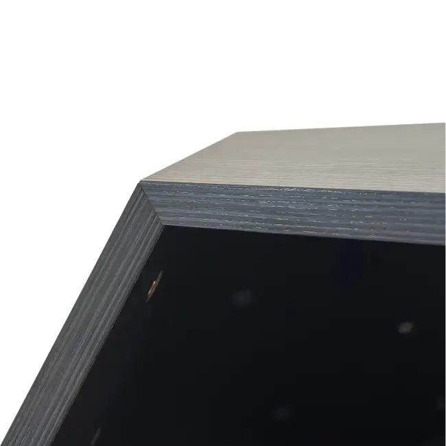 Modern Multifunctional Cat Bed and Side Table in Dark Wood - Estalios