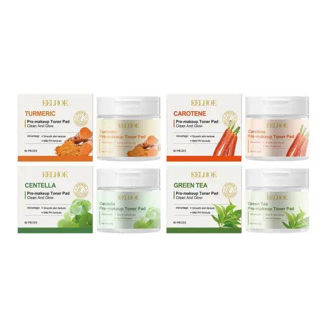 Luminous Skin Toner Pads for Smooth, Radiant Glow - Estalios