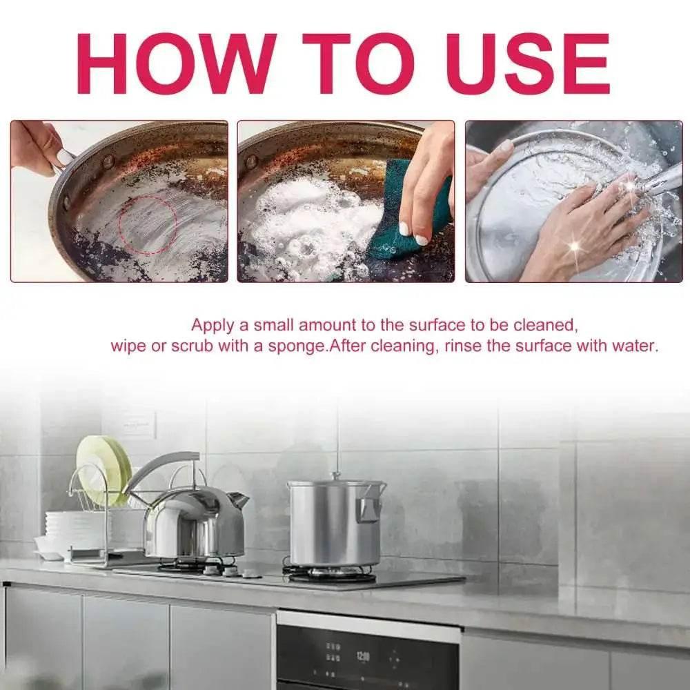 Multifunctional Cleaning Cream For Kitchen Stove Hood And Basin - Estalios