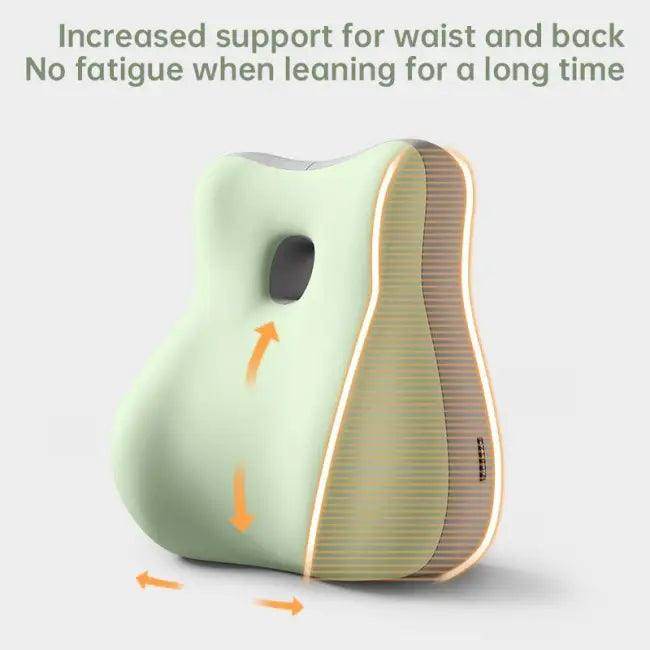 Stylish Multifunctional Lumbar Support Pillow for Ultimate Comfort - Estalios