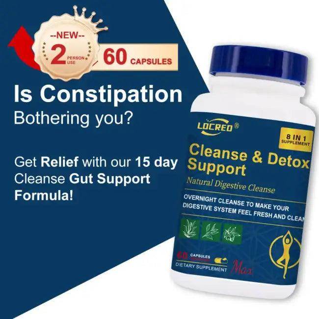 Natural Herbal Detox Capsules for Digestive Wellness - Estalios