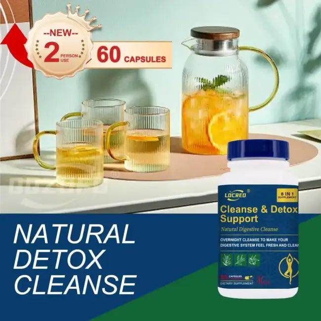 Natural Herbal Detox Capsules for Digestive Wellness - Estalios
