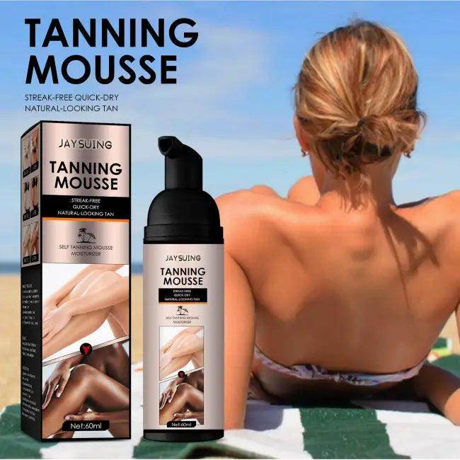 Sunkissed Radiance Tanning Mousse for Effortless Glow - Estalios