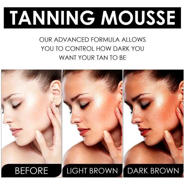 Sunkissed Radiance Tanning Mousse for Effortless Glow - Estalios