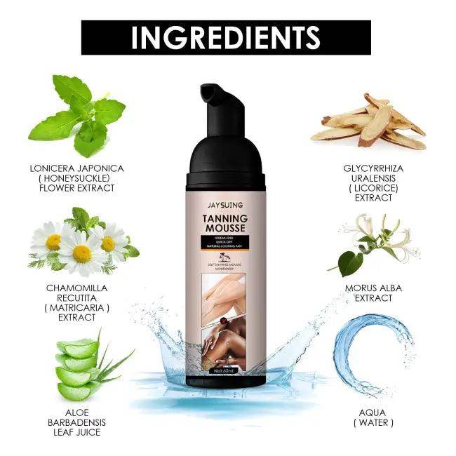 Sunkissed Radiance Tanning Mousse for Effortless Glow - Estalios