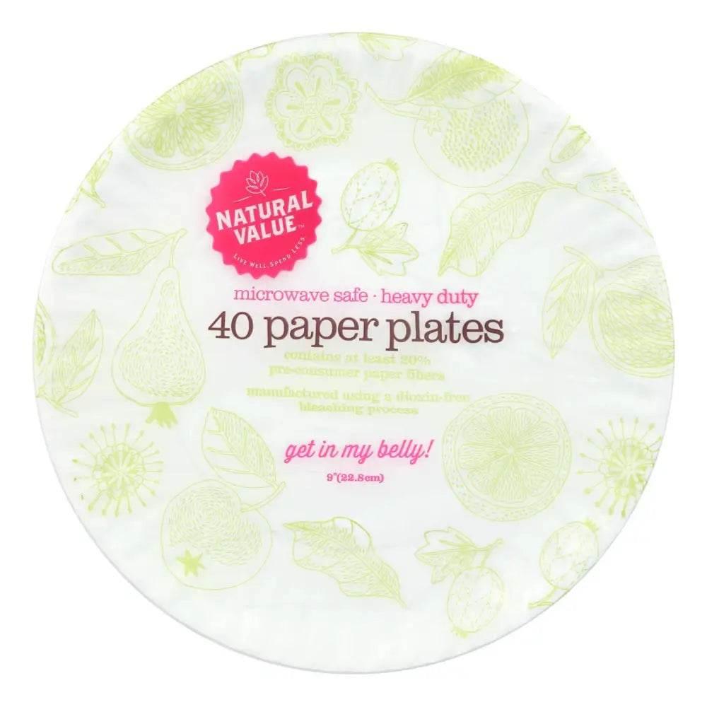 Party Plates: Round Table Ready! Round Paper Plates: The perfect solution for easy entertaining. These plates combine convenience with functionality, making cleanup a breeze while ensuring - Estalios