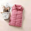 New 2024 Women Ultra Light Down Vests Windproof Jacket - Estalios