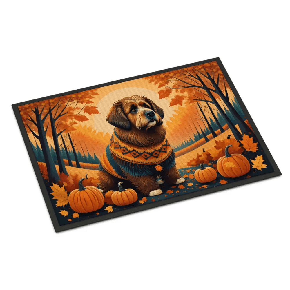 NEW Briard Fall Doormat Non-Slip Indoor Outdoor Rug - Estalios
