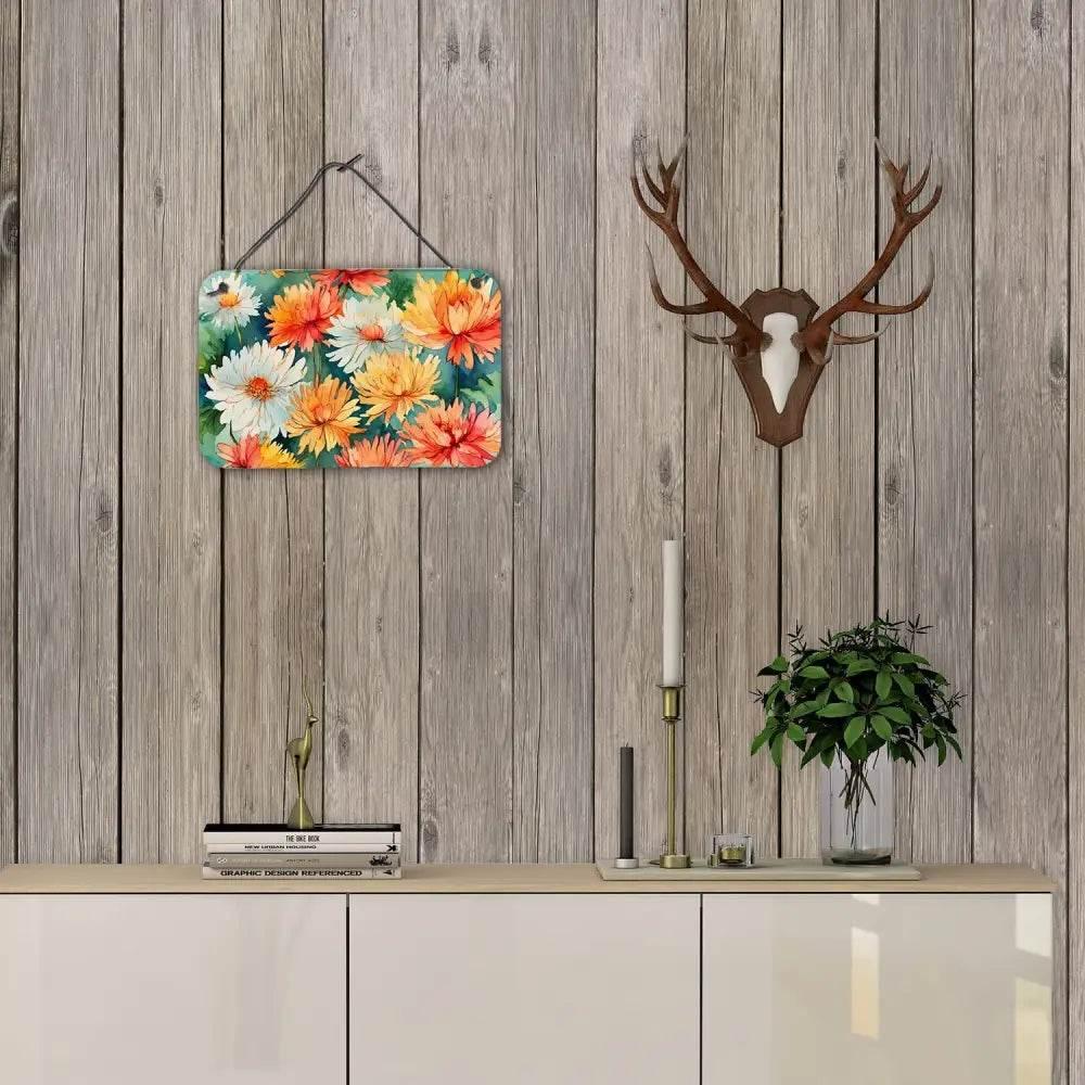 Enchanting Kitchen Doorway Watercolor! **Description:** Transform your kitchen with this delightful watercolor print, showcasing a charming green door adorned - Estalios