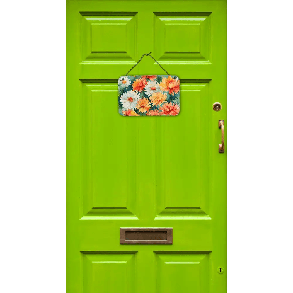 Enchanting Kitchen Doorway Watercolor! **Description:** Transform your kitchen with this delightful watercolor print, showcasing a charming green door adorned - Estalios