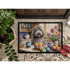 Pawsome Watercolor Dog Themed Mat Simply Rinse & Rejoice! Dog Themed Kitchen Mat Welcome a Touch of Canine Charm Into your Kitchen - Estalios