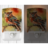 Usa Made Owl Night Light: Watercolor Wonders! **product Description:** Drift off to Dreamland with our Enchanting Owl Watercolor Night Light, a Charming Addition - Estalios