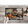 NEW Lakeland Terrier Pumpkins Doormat Non Slip Indoor Outdoor - Estalios
