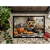 NEW Lakeland Terrier Pumpkins Doormat Non Slip Indoor Outdoor - Estalios