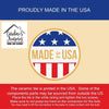 Made in USA’ emblem.