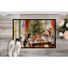 Schnauzer Christmas Cookies Doormat for Indoor Outdoor Use - Estalios