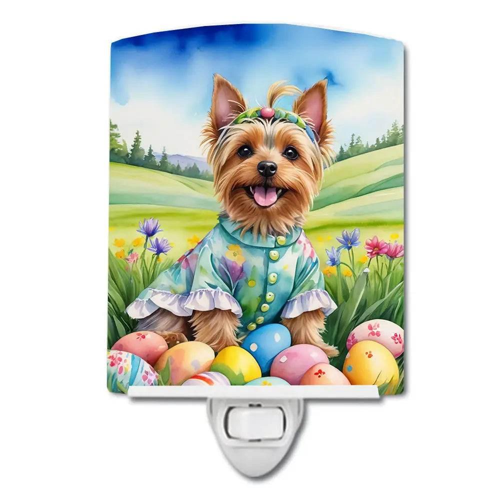 Yorkie Easter Night Light: USA Made Cuteness! - Estalios