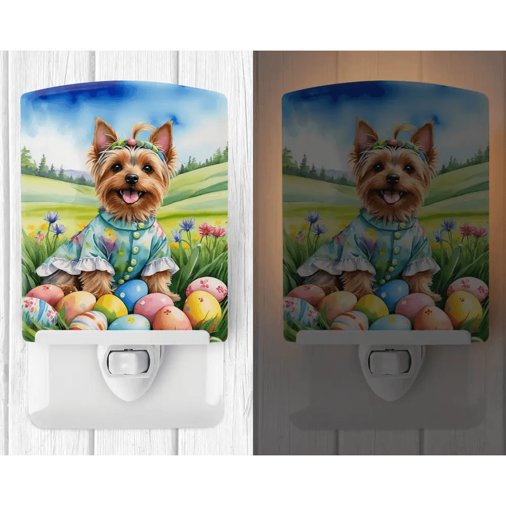 Yorkie Easter Night Light: USA Made Cuteness! - Estalios