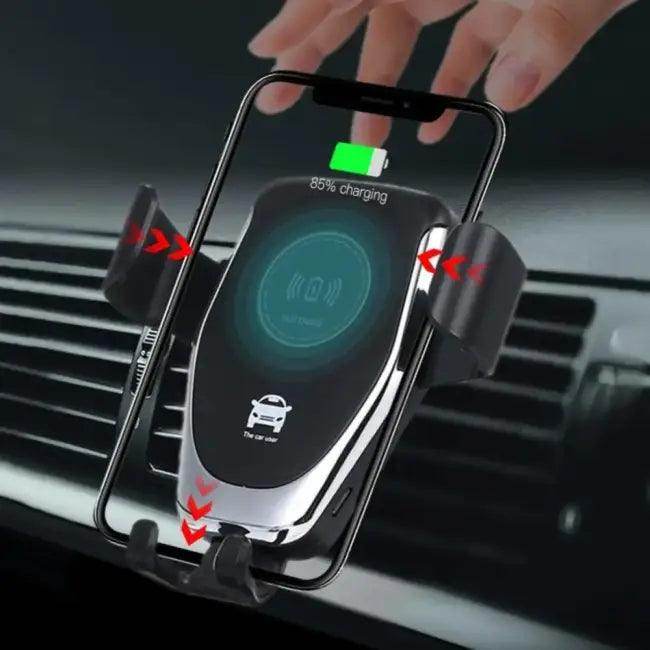 Ninja Dragon Universal Wireless Charger Car Mount Holder Fast Charging Convenience - Estalios