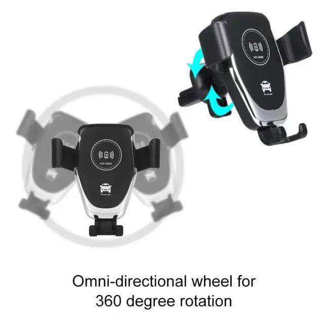 Ninja Dragon Universal Wireless Charger Car Mount Holder Fast Charging Convenience - Estalios