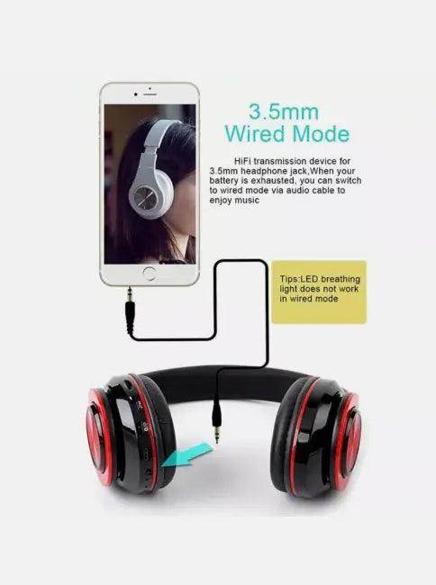Unleash Bold Beats With Red And Black Headphones - Estalios