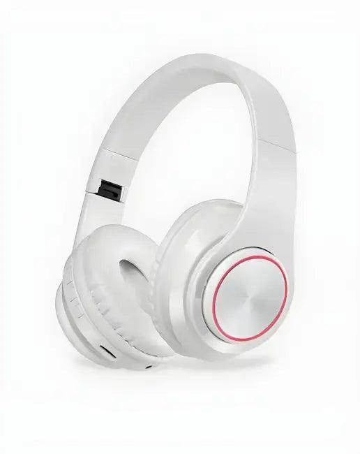 Unleash Bold Beats With Red And Black Headphones - Estalios