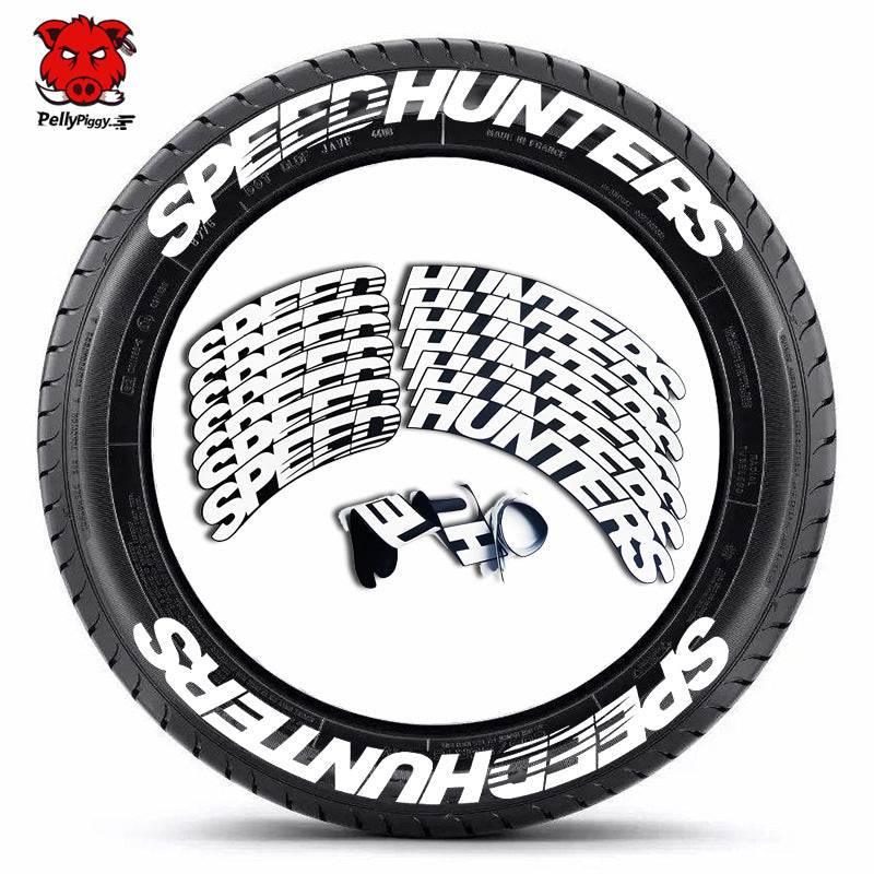 One-Piece Set Tire Letter Stickers for Stylish Customization - Estalios