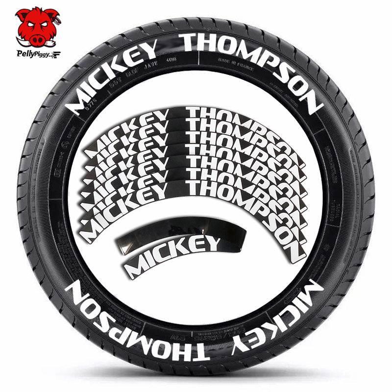 One-Piece Set Tire Letter Stickers for Stylish Customization - Estalios