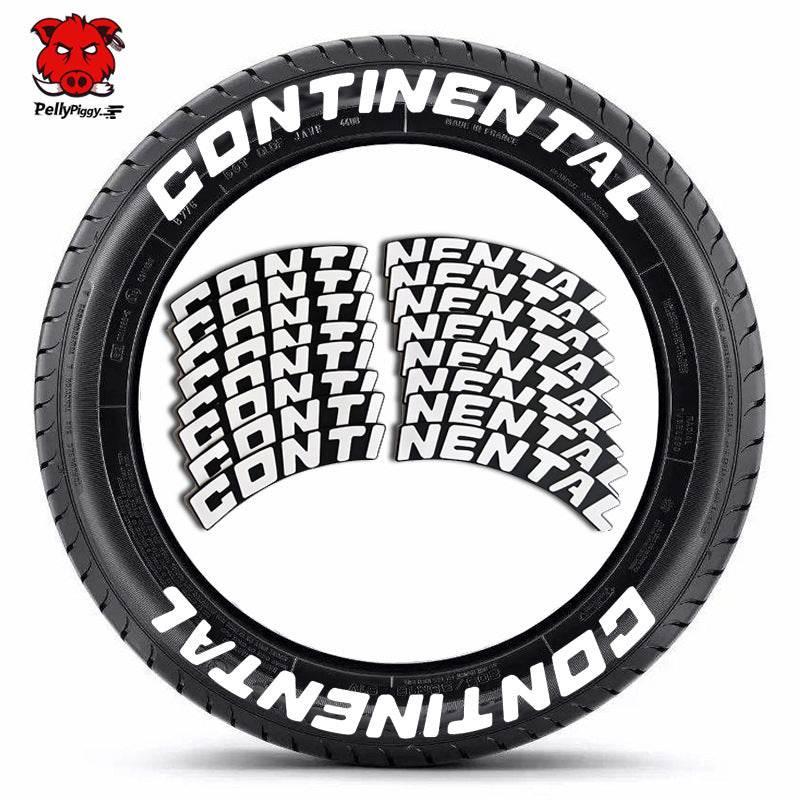One-Piece Set Tire Letter Stickers for Stylish Customization - Estalios