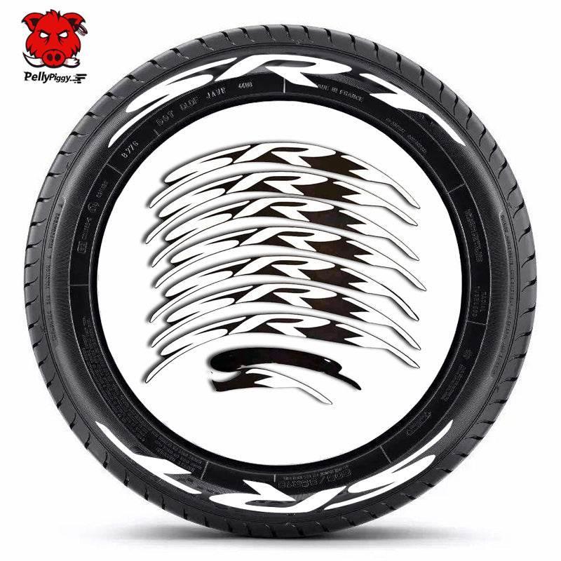 One-Piece Set Tire Letter Stickers for Stylish Customization - Estalios