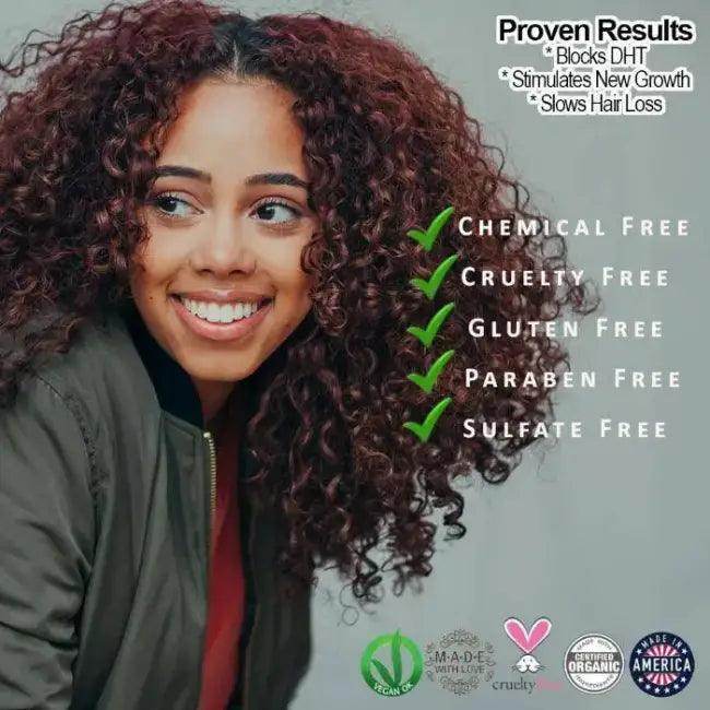 Organic Caffeine Hair Shampoo for Vibrant Red Locks - Estalios