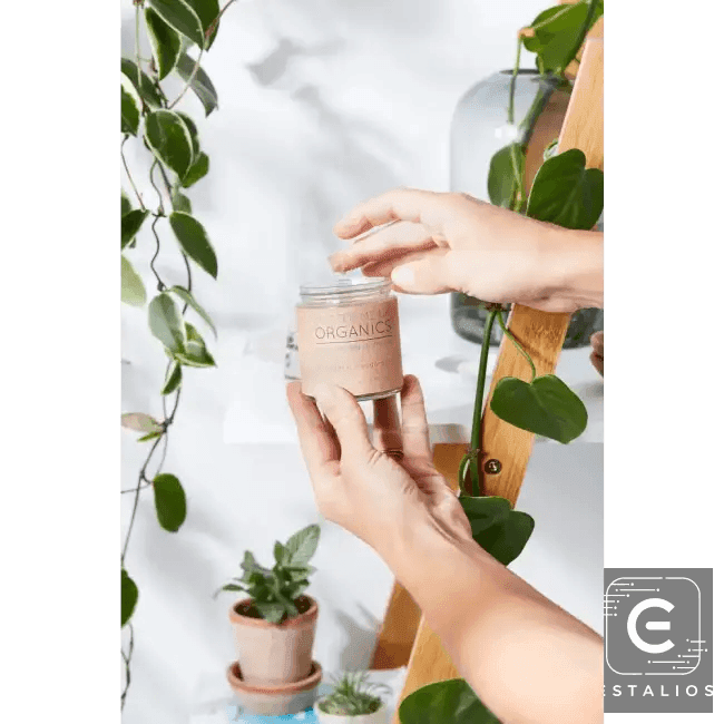 Organic Deodorant Sensitive in a Stylish Glass Jar for Comfort - Estalios
