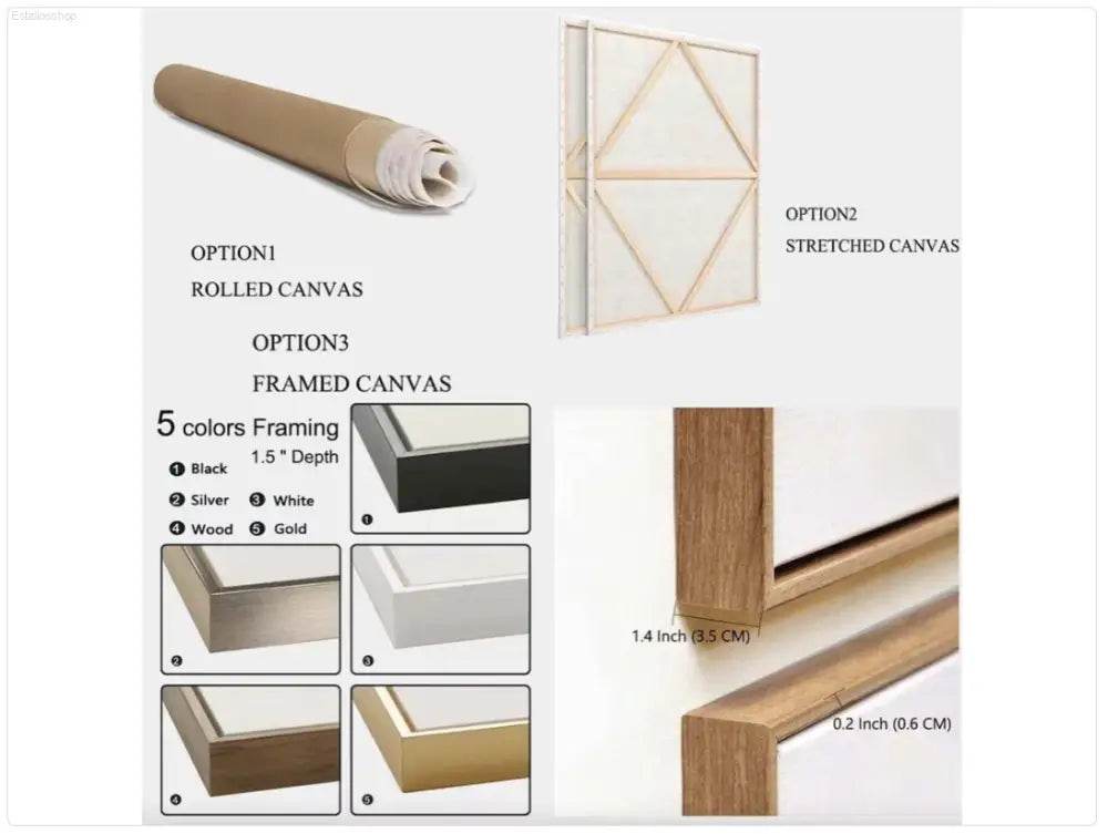 Modern Abstract Wall Art for Earth Tone Living Room Decor - Estalios