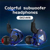Original QKZ AK6 Copper Driver Hifi Wired Earphone 3.5MM Race Sport Headphone Bass Stereo Headset Music Earbuds in Ear with Mic - Estalios