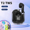 Trendy Wireless Earbuds in Pink and Black with Charging Cases for Superior Sound - Estalios