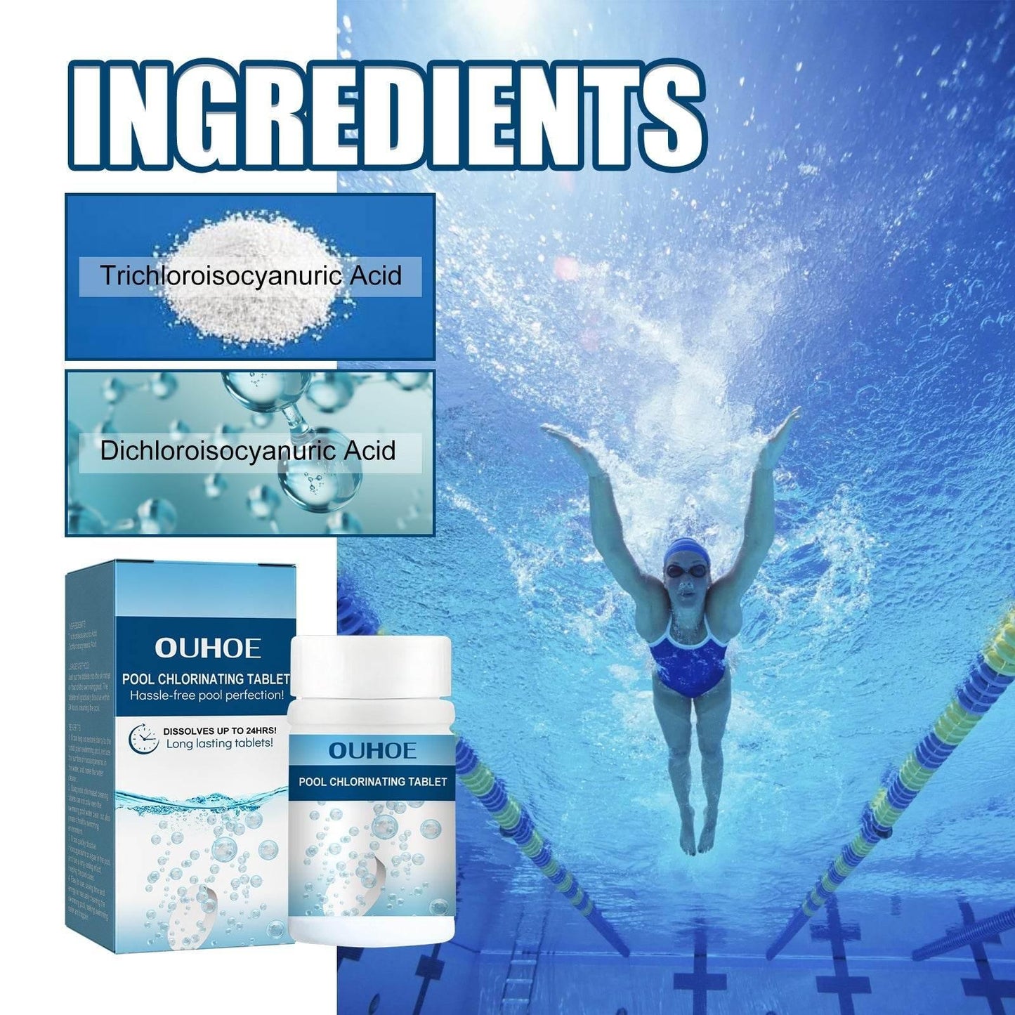 Pool Blasting Tablets: Shockingly Clean! Keep your pool sparkling and swim-ready with our powerful Pool Blasting Tablets! These tablets are your secret weapon - Estalios
