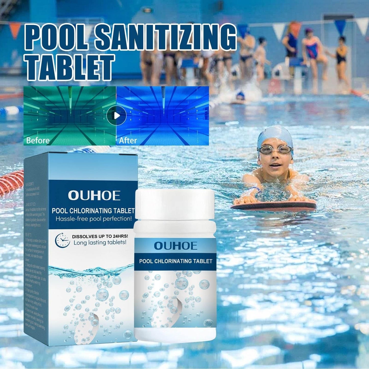 Pool Blasting Tablets: Shockingly Clean! Keep your pool sparkling and swim-ready with our powerful Pool Blasting Tablets! These tablets are your secret weapon - Estalios